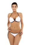 Dámske bikiny push up biele Marko Janette Bianco M-547 (2)